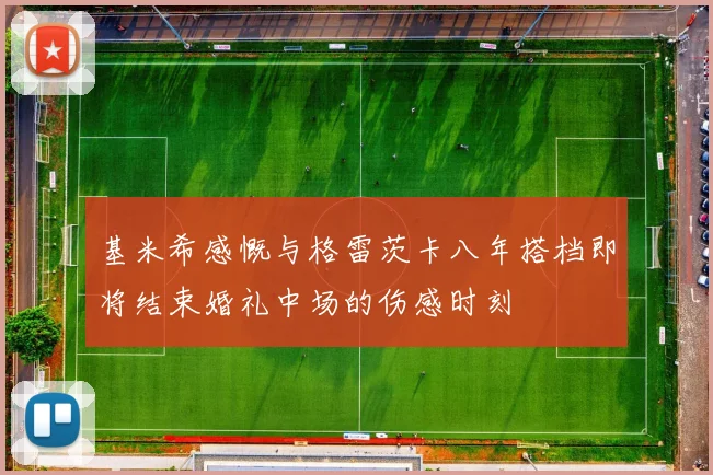 基米希感慨与格雷茨卡八年搭档即将结束婚礼中场的伤感时刻